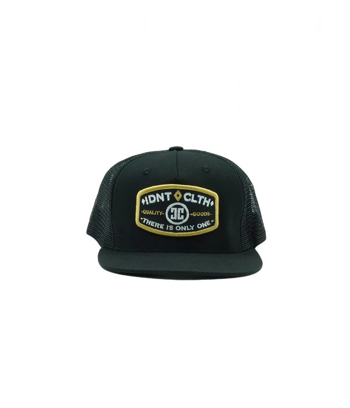 Muna mesh cap black IDNT front