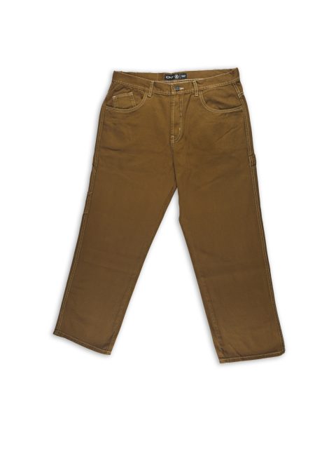 Carpi Pant brown zebra organic cotton IDNT front