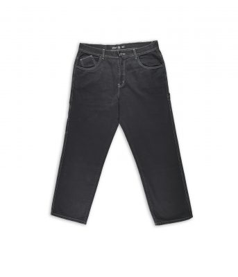 Carpi Pant grey zebra organic cotton IDNT front detail