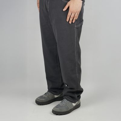 Carpi Pant grey zebra organic cotton IDNT front
