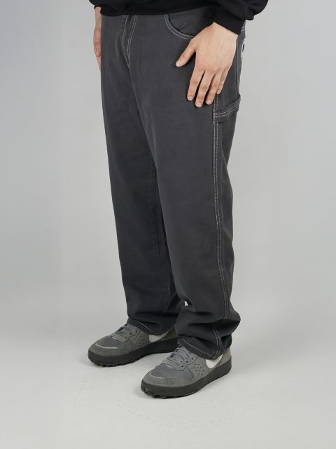 Carpi Pant grey zebra organic cotton IDNT front