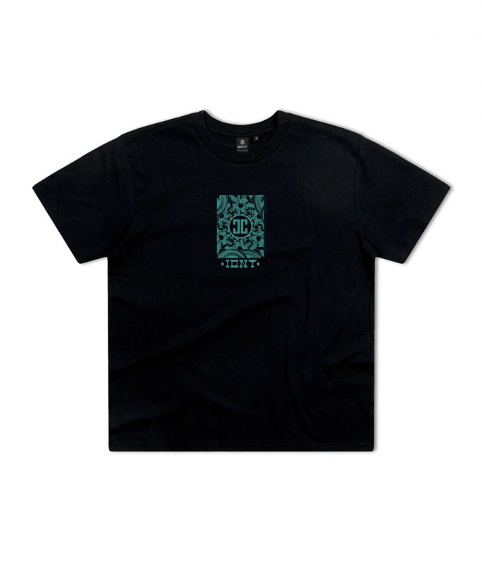 Snake t-shirt black organic cotton IDNT product