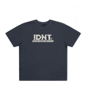 Wall t-shirt gray organic cotton IDNT product